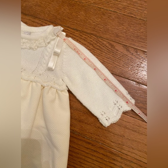 NWT Martin Aranda 1965 Ivory Lace Infant Christening Gown Dress - Picture 9 of 10